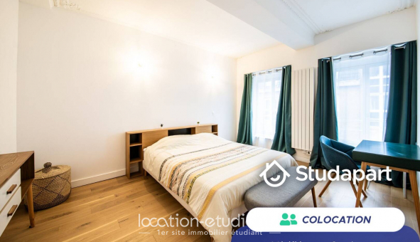 Colocation tudiante Studio à Paris 20me arrondissement (75020)
