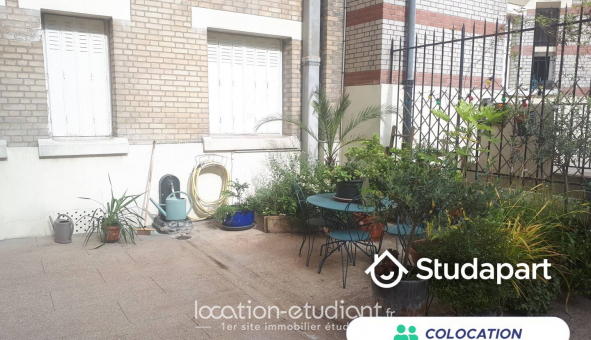 Colocation tudiante Studio à Paris 20me arrondissement (75020)