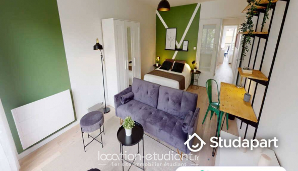 Colocation tudiante Studio à Paris 20me arrondissement (75020)