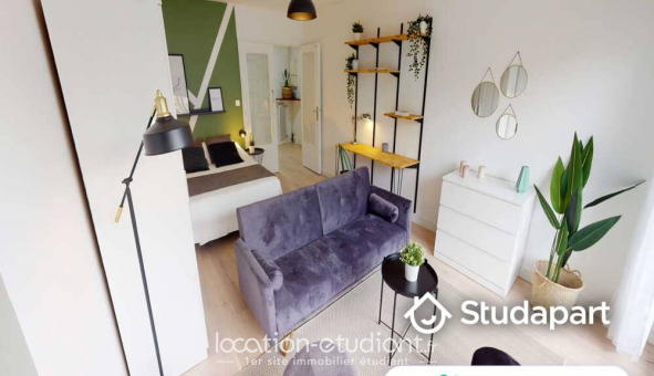 Colocation tudiante Studio à Paris 20me arrondissement (75020)