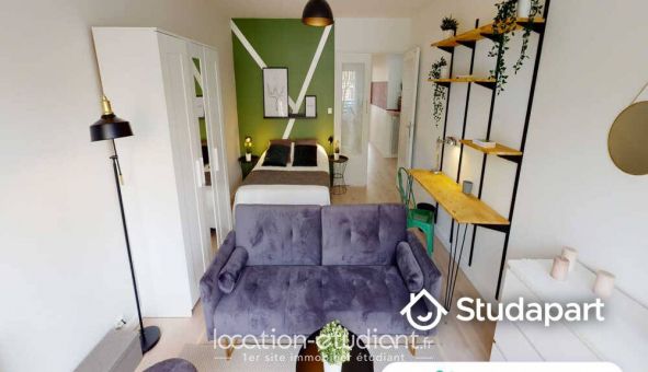 Colocation tudiante Studio à Paris 20me arrondissement (75020)