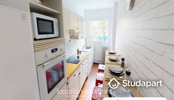 Colocation tudiante Studio à Paris 20me arrondissement (75020)