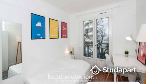 Colocation tudiante Studio à Paris 20me arrondissement (75020)