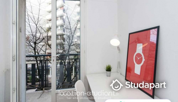 Colocation tudiante Studio à Paris 20me arrondissement (75020)