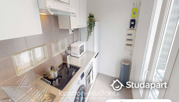 Colocation �tudiante Studio &agrave; Paris 20�me arrondissement (75020)