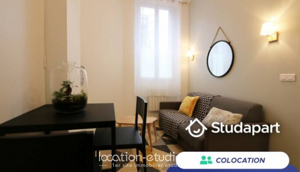 Colocation �tudiante Studio &agrave; Paris 20�me arrondissement (75020)
