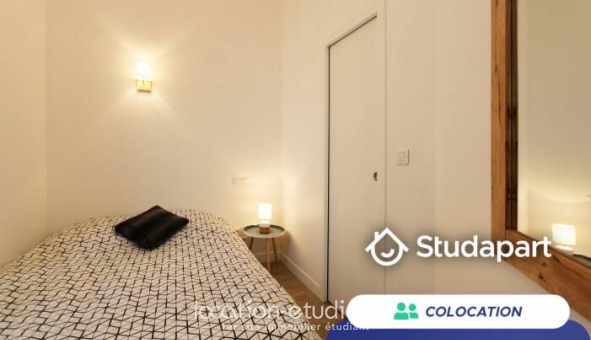 Colocation �tudiante Studio &agrave; Paris 20�me arrondissement (75020)