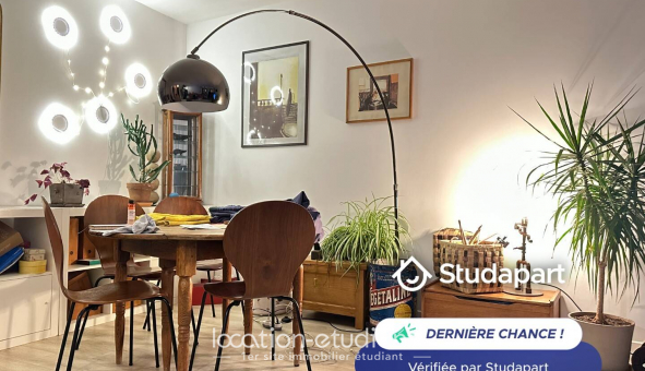 Colocation �tudiante Studio &agrave; Paris 20�me arrondissement (75020)