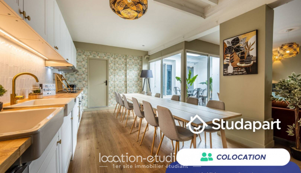 Colocation �tudiante Studio &agrave; Paris 20�me arrondissement (75020)