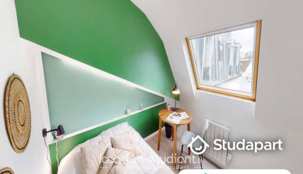 Colocation �tudiante Studio &agrave; Paris 20�me arrondissement (75020)