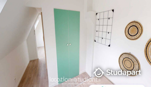 Colocation �tudiante Studio &agrave; Paris 20�me arrondissement (75020)