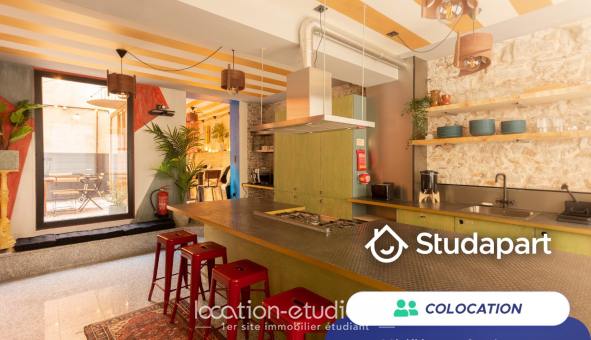 Colocation tudiante Studio à Paris 20me arrondissement (75020)