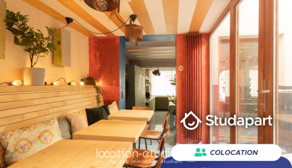 Colocation tudiante Studio à Paris 20me arrondissement (75020)