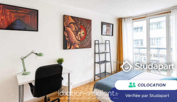 Colocation étudiante T3 &agrave; Paris 20ème arrondissement (75020)