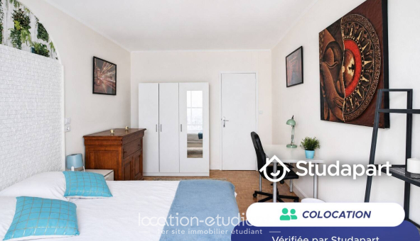 Colocation étudiante T3 &agrave; Paris 20ème arrondissement (75020)