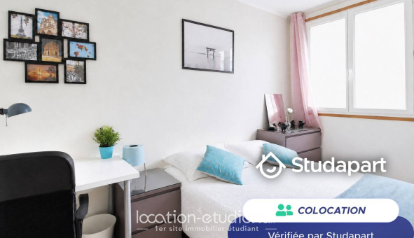 Colocation étudiante T3 &agrave; Paris 20ème arrondissement (75020)