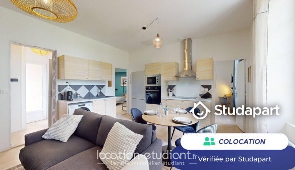 Colocation tudiante Studio à Pau (64000)