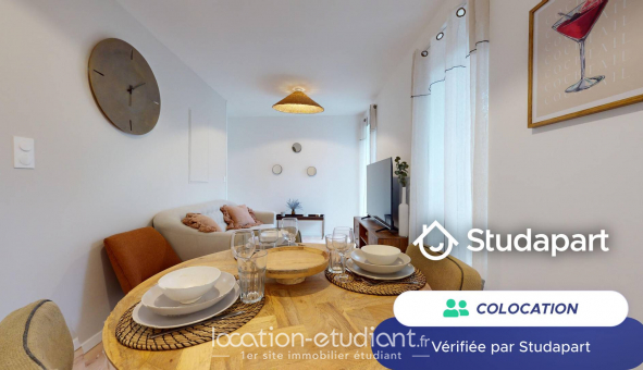 Colocation �tudiante Studio &agrave; Pau (64000)