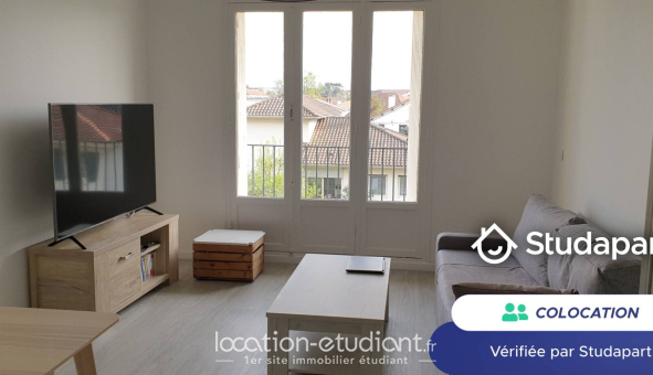 Colocation étudiante T4 &agrave; Pau (64000)
