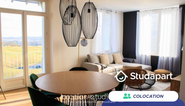 Colocation tudiante Studio à Prigueux (24000)