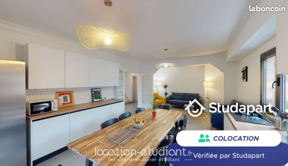 Colocation tudiante Studio à Pessac (33600)