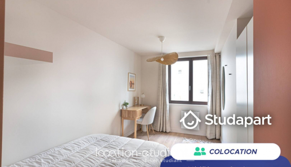 Colocation �tudiante Studio &agrave; Pessac (33600)