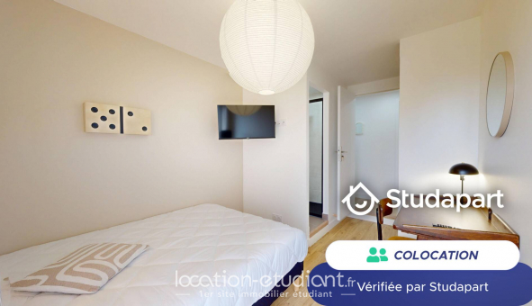 Colocation �tudiante Studio &agrave; Pessac (33600)