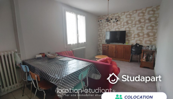 Colocation tudiante Studio à Poitiers (86000)