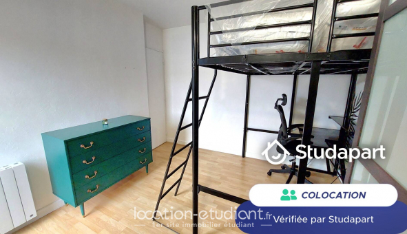 Colocation tudiante Studio à Poitiers (86000)