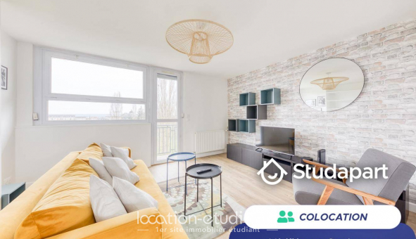 Colocation tudiante Studio à Pontoise (95300)
