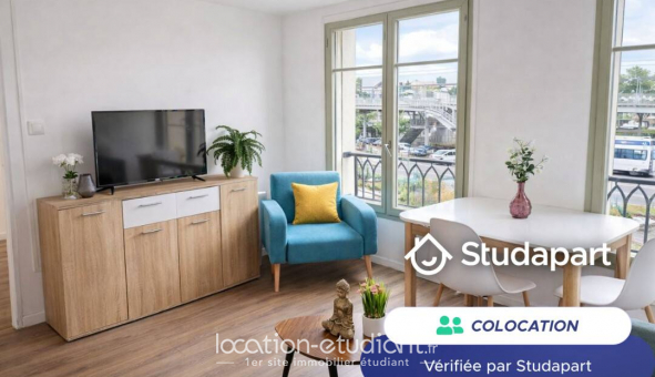 Colocation �tudiante Studio &agrave; Pontoise (95300)