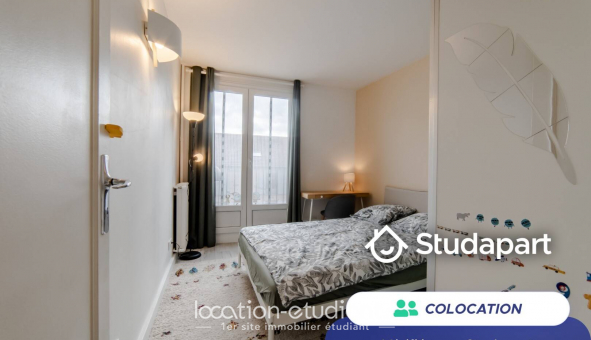 Colocation �tudiante Studio &agrave; Puteaux (92800)