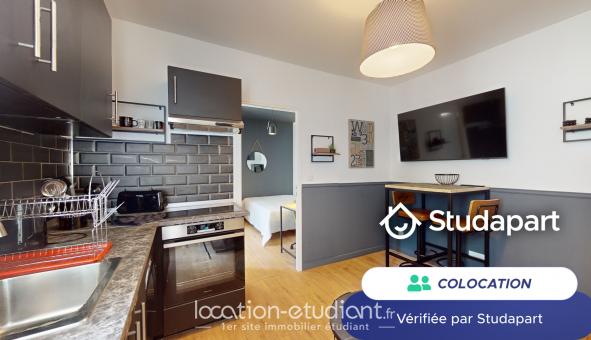 Colocation tudiante Studio à Reims (51100)