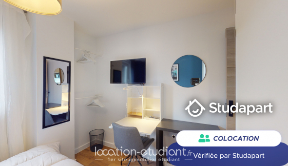 Colocation tudiante Studio à Reims (51100)
