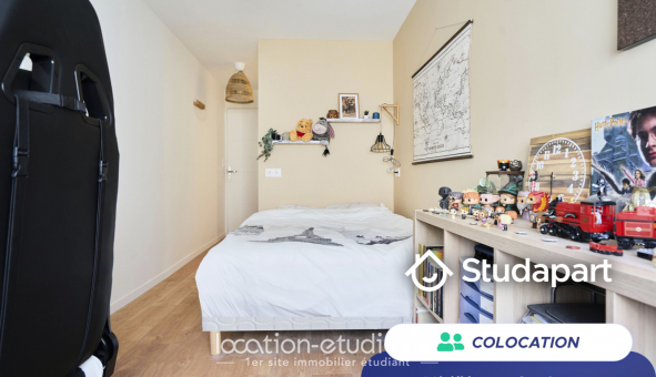 Colocation étudiante Studio à Reims (51100)