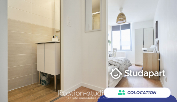 Colocation étudiante Studio à Reims (51100)