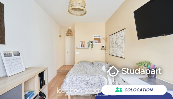 Colocation étudiante Studio à Reims (51100)