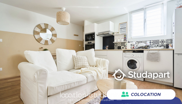 Colocation étudiante Studio à Reims (51100)