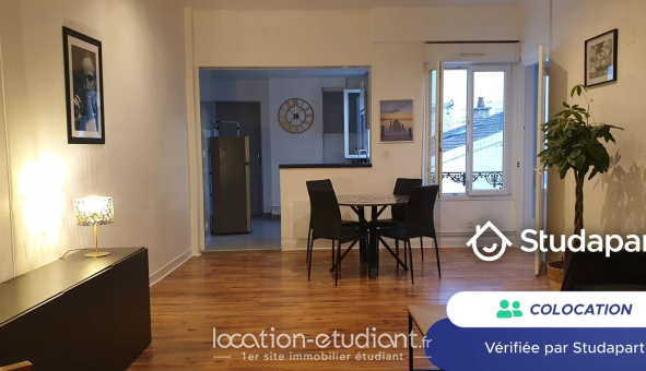 Colocation étudiante T3 &agrave; Reims (51100)