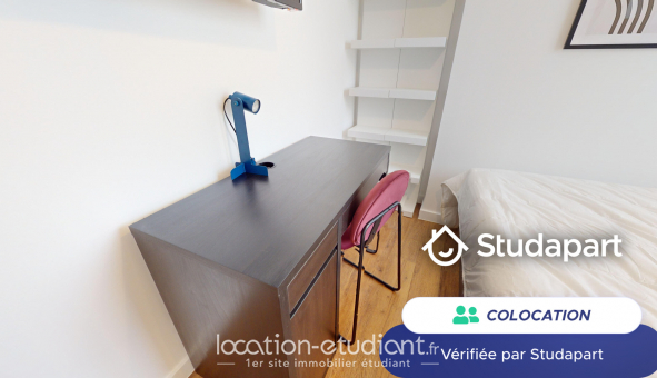 Colocation étudiante Studio à Reims (51100)