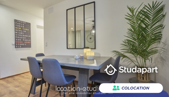 Colocation étudiante T4 à Reims (51100)