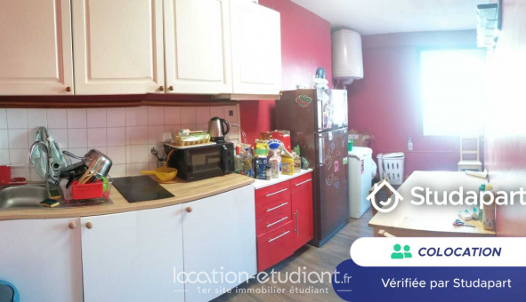 Colocation �tudiante T2 &agrave; Reims (51100)