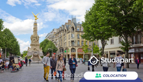 Colocation tudiante Studio à Reims (51100)