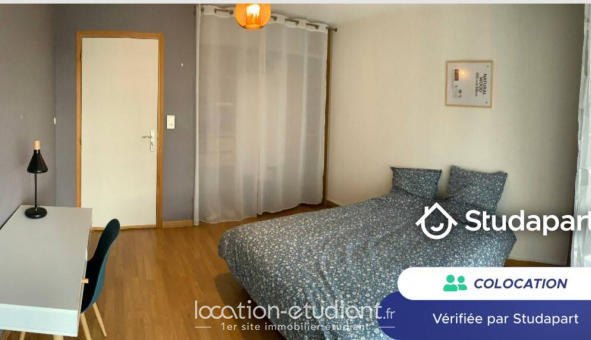 Colocation étudiante Studio &agrave; Reims (51100)