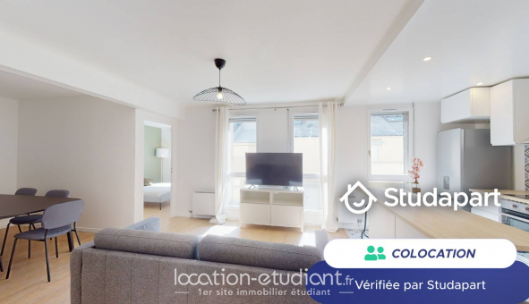 Colocation �tudiante Studio &agrave; Reims (51100)