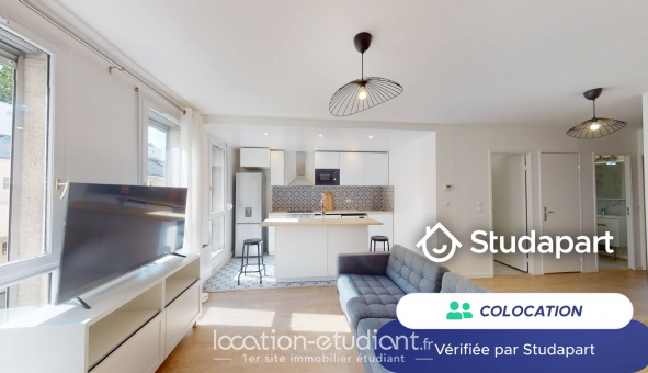 Colocation �tudiante Studio &agrave; Reims (51100)