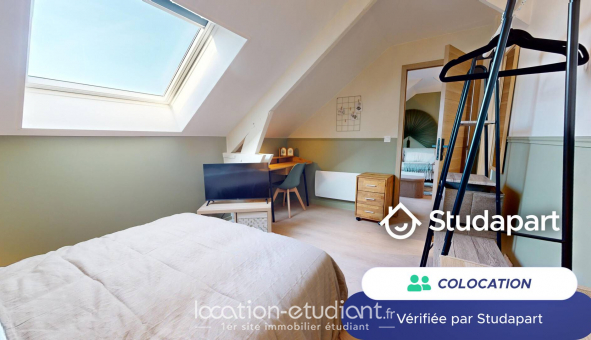Colocation tudiante Studio à Reims (51100)