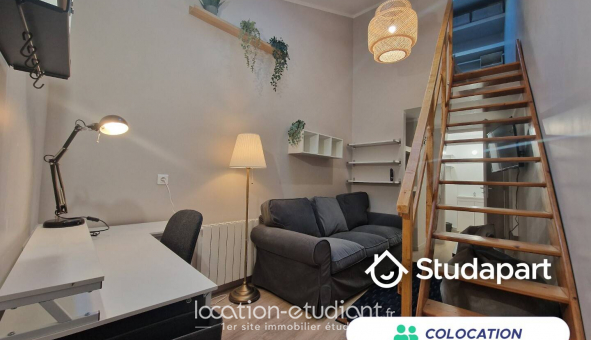 Colocation �tudiante Studio &agrave; Reims (51100)