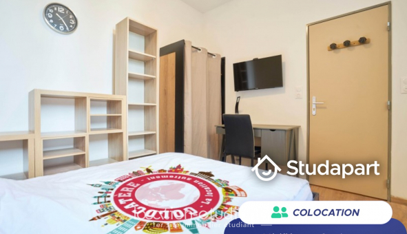 Colocation étudiante Studio à Reims (51100)
