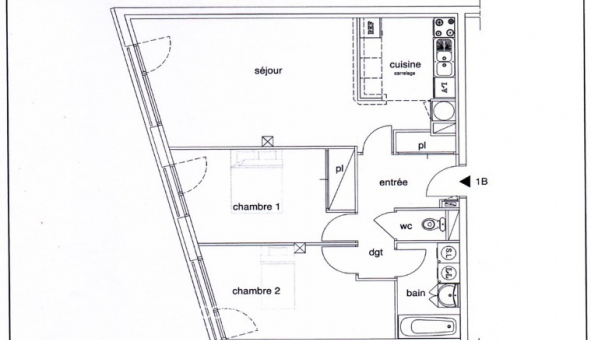 Colocation �tudiante T3 &agrave; Reims (51100)